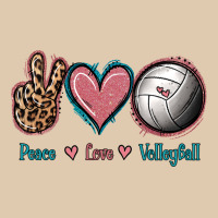 Peace Love Volleyball Classic Tee | Teevron