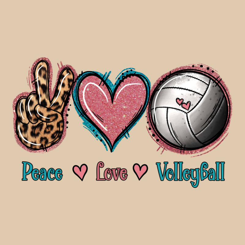 Peace Love Volleyball Classic Tee by Jasminsmagicworld | Teevron