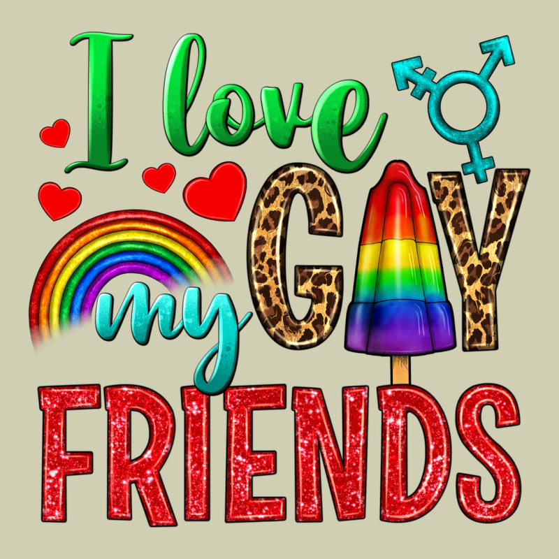 I Love My Gay Friends Heavy Core Tee by BundleAndBundleShop | Teevron