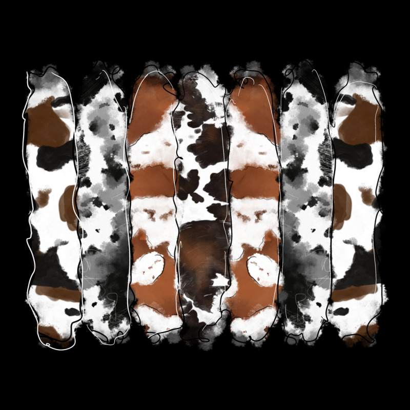 Cowhide Brushstrokes Heavy Core Tee by RanaPortraitStore | Teevron