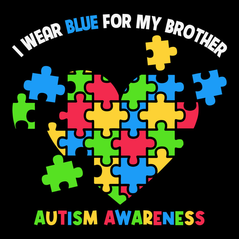 Wear Blue For My Brother Autism Premium Tee by CowhideDigitalArt | Teevron