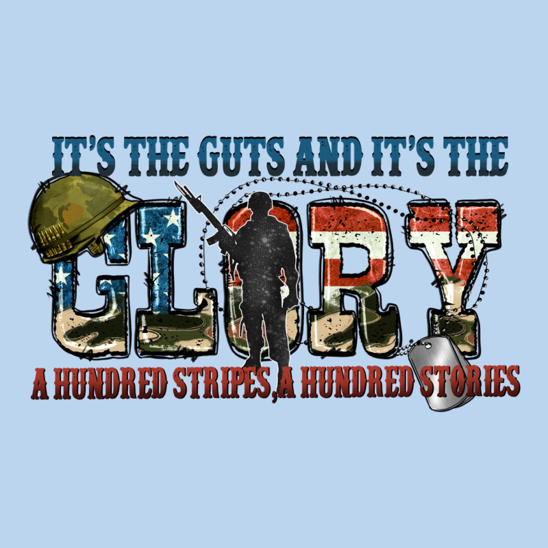 It's The Guts And It's The Glory A Hundred Stripes Classic Tee by FaDigitalArtStudio | Teevron