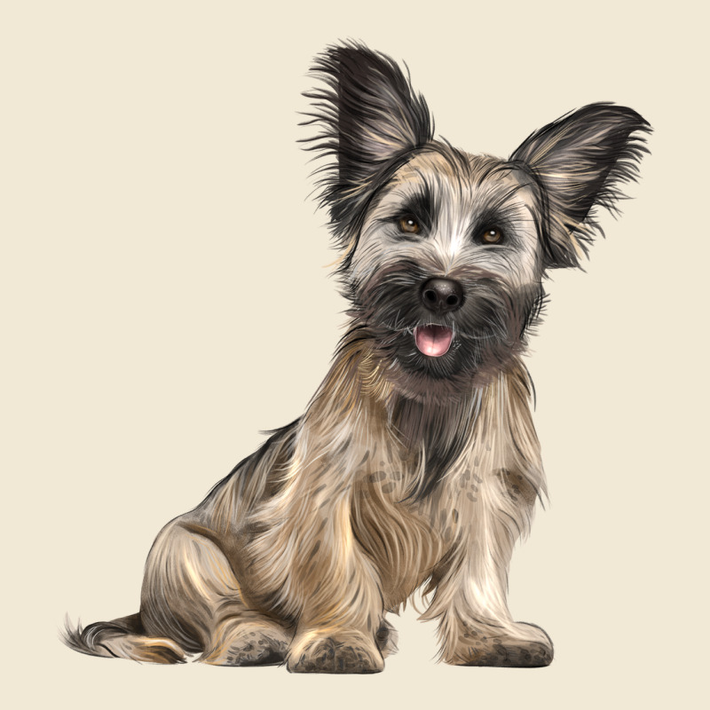 Skye Terrier Dog Illustrations Ladies Tee by LillyAllenDesigns | Teevron