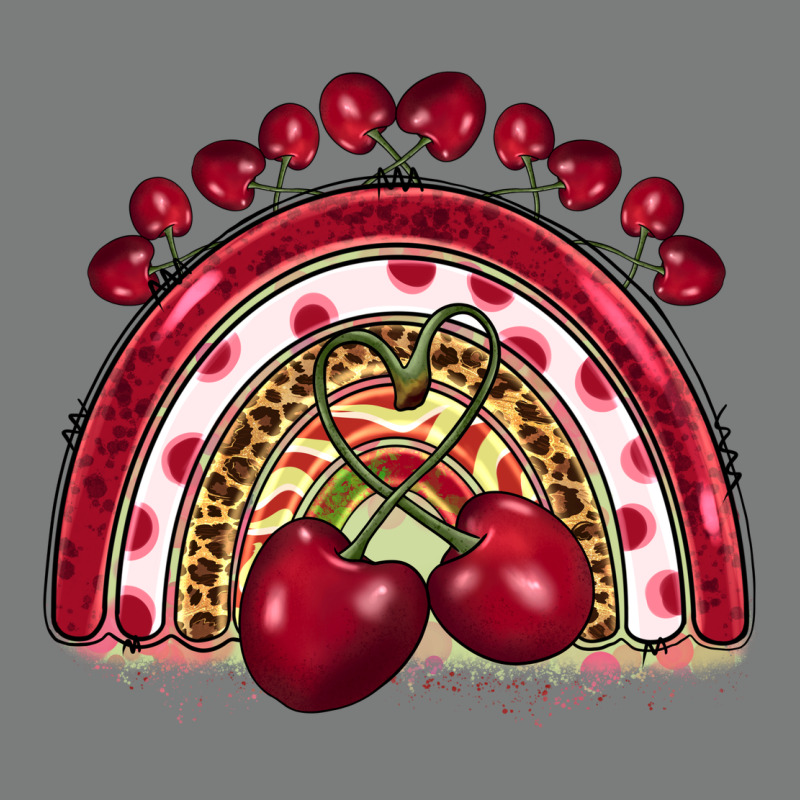 Cherry Rainbow Premium Hoodie by BarkalooDesign | Teevron
