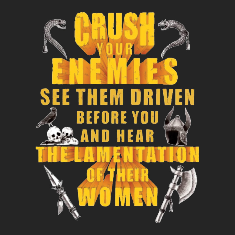 Crushs Your Enemies Merch Premium Hoodie by baoMotion | Teevron