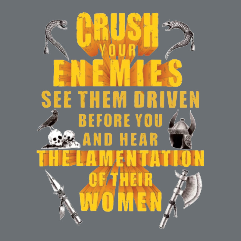 Crushs Your Enemies Merch Premium Hoodie by baoMotion | Teevron