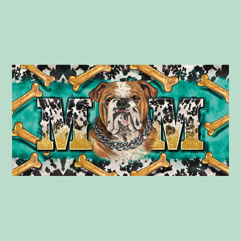 English Bulldog Mom  License Plate Template Premium Hoodie by BarkalooDesign | Teevron