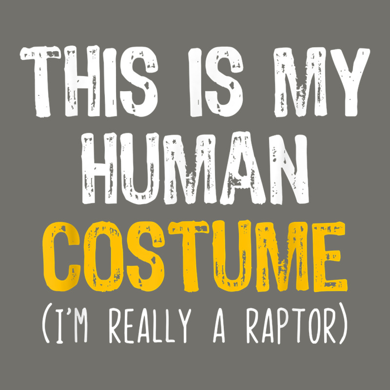 Human Costume Raptor Halloween Velociraptor Lazy Easy T Shirt Premium Hoodie by baoMotion | Teevron