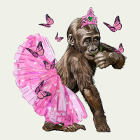 Baby Gorilla With Tutu Urban Heavy Tee | Teevron