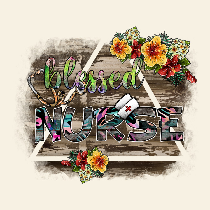 Blessed Nurse Vintage Tee by SublimationCraftShop | Teevron