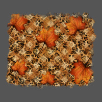 Autumn Leafe Backround Zipper Hoodie | Teevron