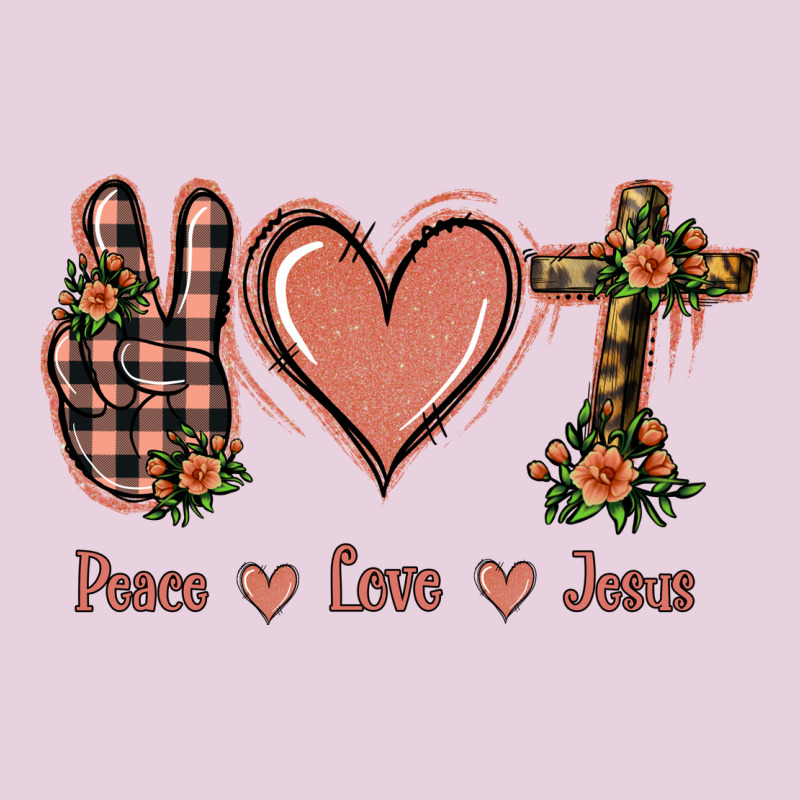 Peace Love Jesus Classic Tee by Jasminsmagicworld | Teevron