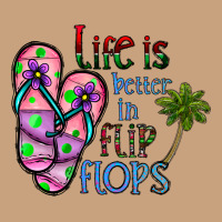 Life Is Better İn Flip Flops Vintage Tee | Teevron