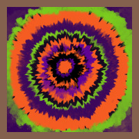 Halloween Tie  Dye Pattern Zipper Hoodie | Teevron