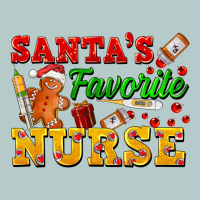 Santa's Favorite Nurse Heavy Core Tee | Teevron