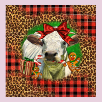 Cute Baby Calf Christmas Ladies Tee | Teevron