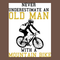 Never Underestimate An Old Man With A Mountain Bike Premium Sweatshirt | Teevron