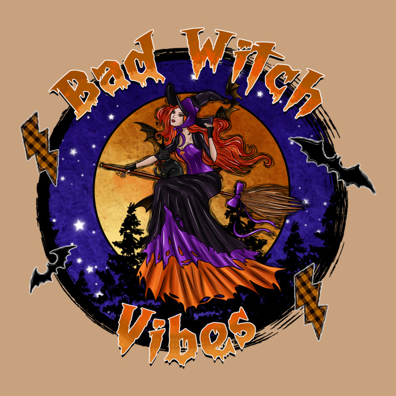 Bad Witch Vibes Vintage Tee by SublimationCraftShop | Teevron