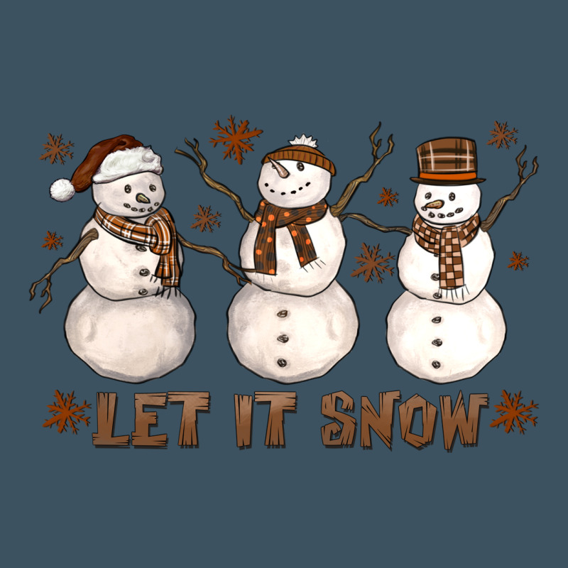 Let It Snow Snowmen Urban Heavy Tee by LillyAllenDesigns | Teevron