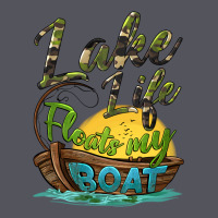 Lake Life Floats My Boat Vintage Hoodie | Teevron