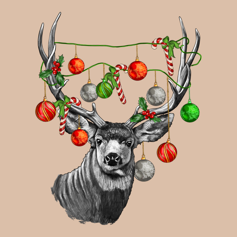 Mule Deer With Urban Heavy Tee by LillyAllenDesigns | Teevron