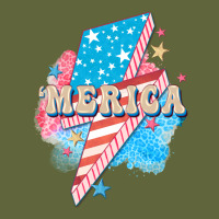 Merica Leopard Lightning Bolt Classic Tee | Teevron