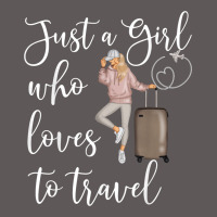 Just A Girl Who Loves To Travel Traveling Women Nomad T Shirt Premium Hoodie | Teevron