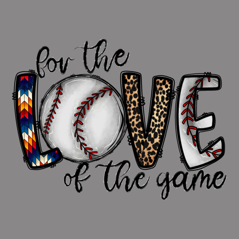 For The Love Of The Game Baseball Vintage Tee by CowhideDigitalArt | Teevron