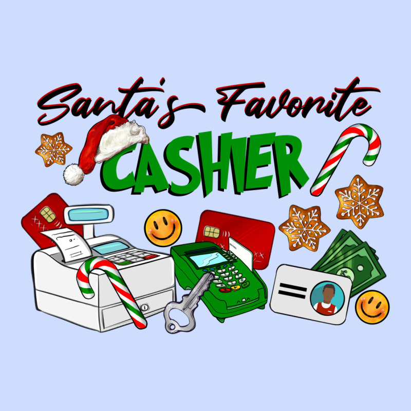 Santa's Favorite Cashier Urban Heavy Tee by LillyAllenDesigns | Teevron