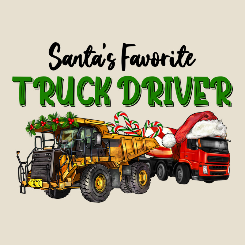 Santa's Favorite Truck Driver Urban Heavy Tee by LillyAllenDesigns | Teevron