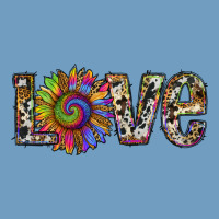 Tie Dye Sunflower Love Urban Heavy Tee | Teevron