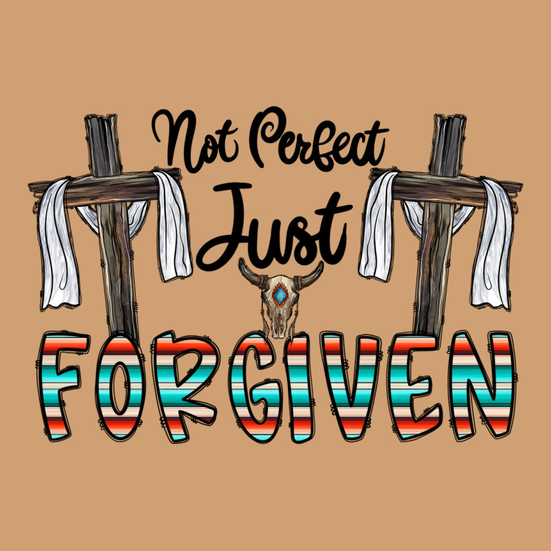 No Perfect Just Forgiven Vintage Tee by CowhideDigitalArt | Teevron