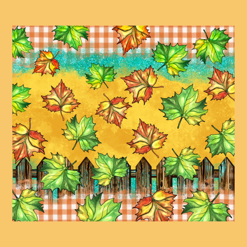 Fall Leaf Tumbler Vintage Hoodie by BarkalooDesign | Teevron