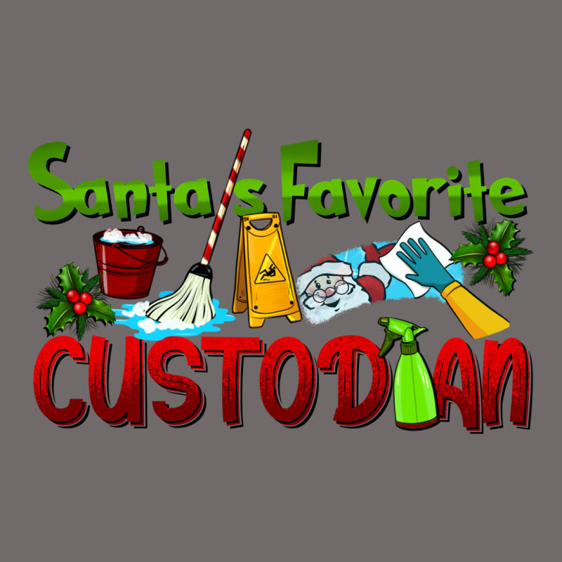 Santa's Favorite Custodian Urban Heavy Tee by LillyAllenDesigns | Teevron