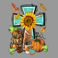 Western Thankful Cross Pumpkin Vintage Hoodie | Teevron