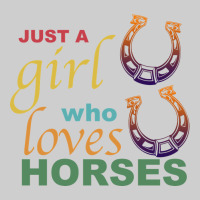 Just A Girl Who Loves Horses Premium Sweatshirt | Teevron
