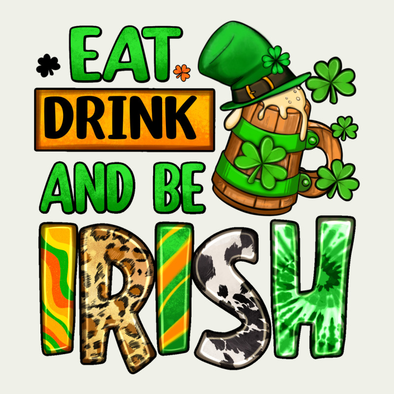 Eat Drink And Be Irish St. Patrick's Urban Heavy Tee by LillyAllenDesigns | Teevron