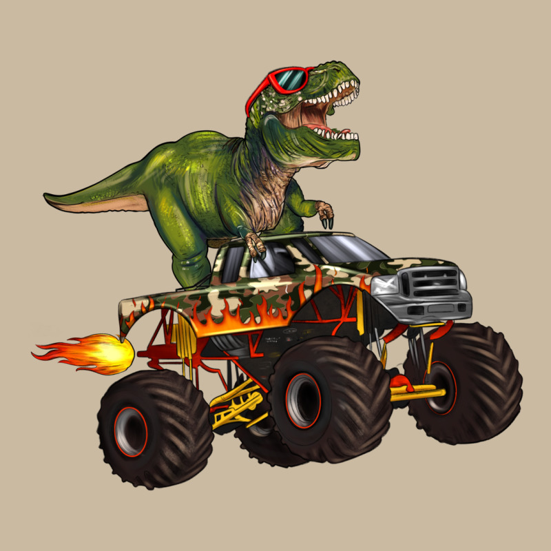 Monster Truck And T Rex Dinosaur Long Sleeve Tee by Artiststas | Teevron