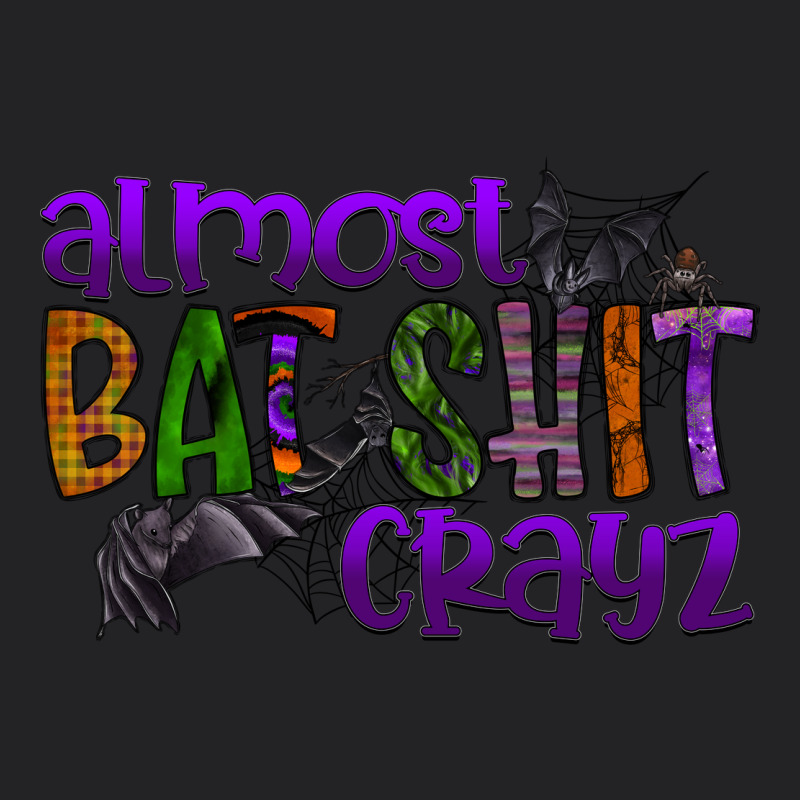 Almost Bat Shit Crayz Vintage Tee by SublimationCraftShop | Teevron