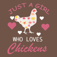 Just A Girl Who Love Chickens Premium Sweatshirt | Teevron