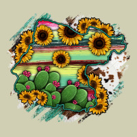 Guanajuato Sunflower Serape Map Heavy Core Tee | Teevron