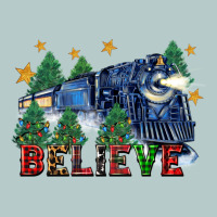 Believe Polar Express Christmas Trees Heavy Core Tee | Teevron