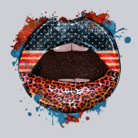American Flag Lips 4th Of July Classic Tee | Teevron