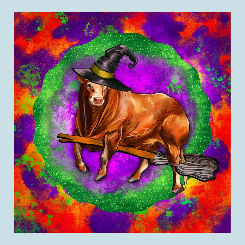 Halloween Red Angus Bull Ladies Tee by LillyAllenDesigns | Teevron