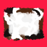 Cowhide Frames Background Zipper Hoodie | Teevron
