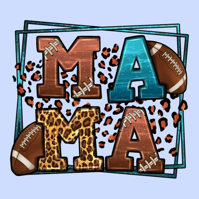 American Football Mama Mother's Day Urban Heavy Tee by LillyAllenDesigns | Teevron