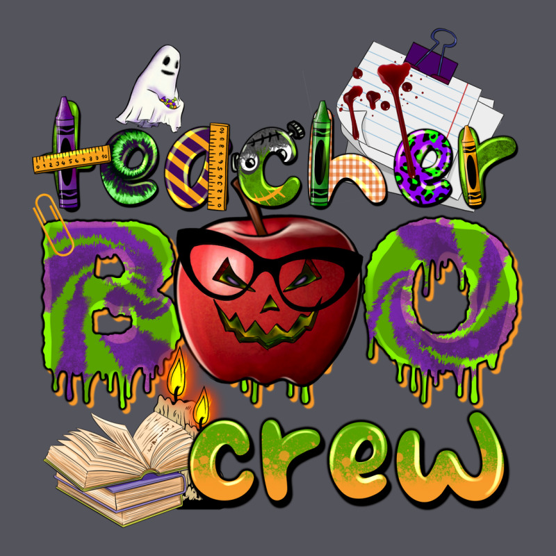 Teacher Boo Crew Vintage Hoodie by BarkalooDesign | Teevron