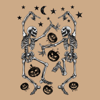 Halloween Dancing Skeletons Vintage Hoodie | Teevron