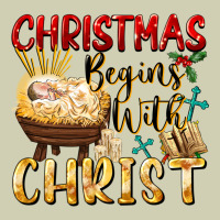 Christmas Begins With Christ Heavy Core Tee | Teevron