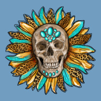 Sunflower With Skull Urban Heavy Tee | Teevron